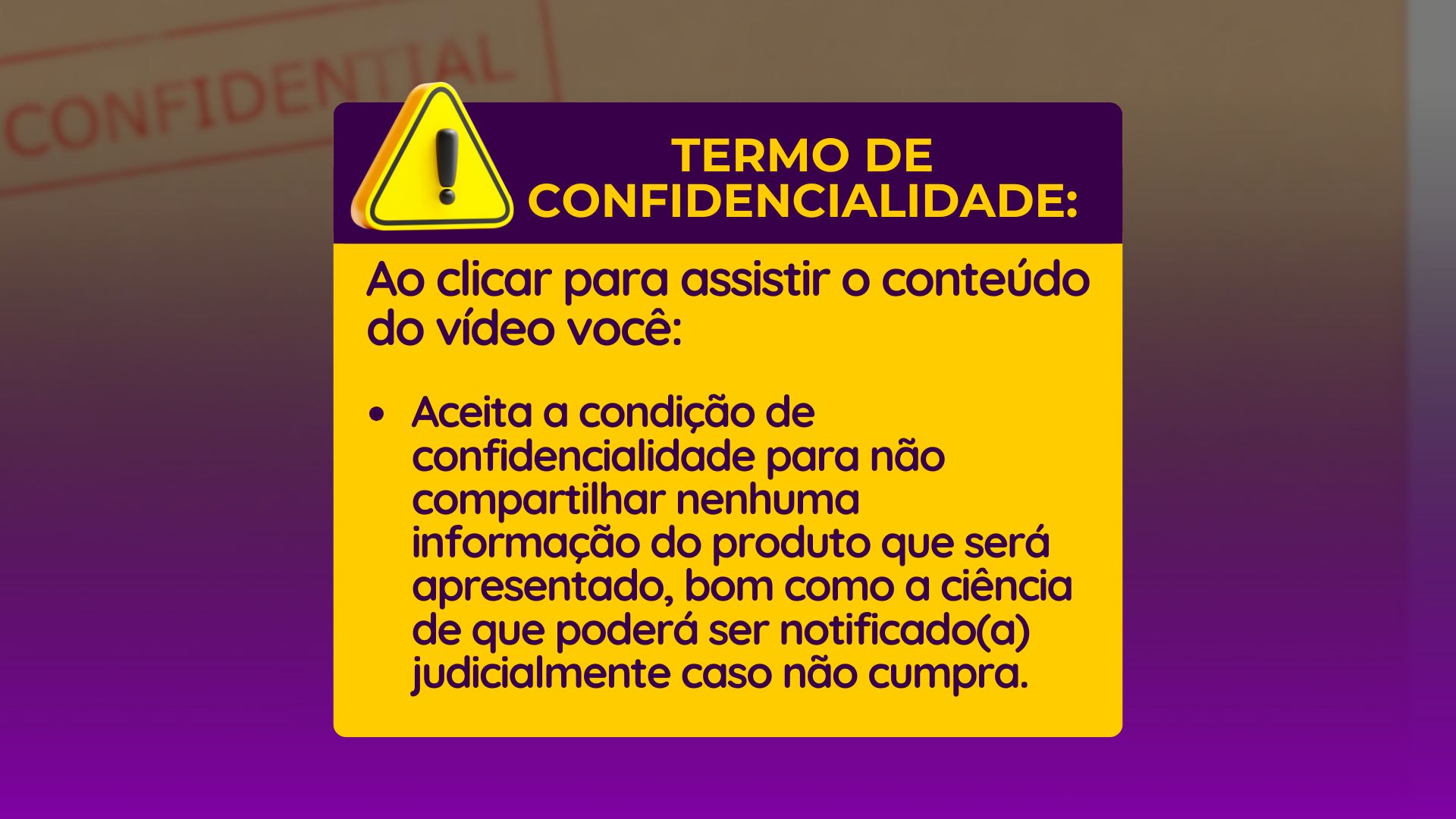Termos e Condições
